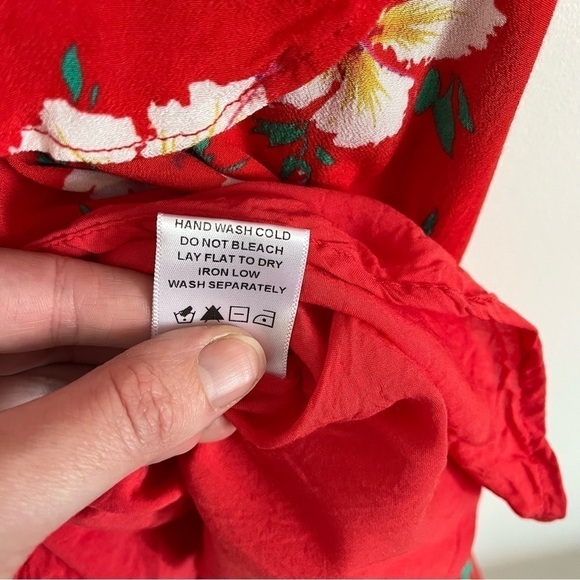 MAJORELLE x REVOLVE Salsa Floral Dress in Fruit Punch - Picture 10 of 10